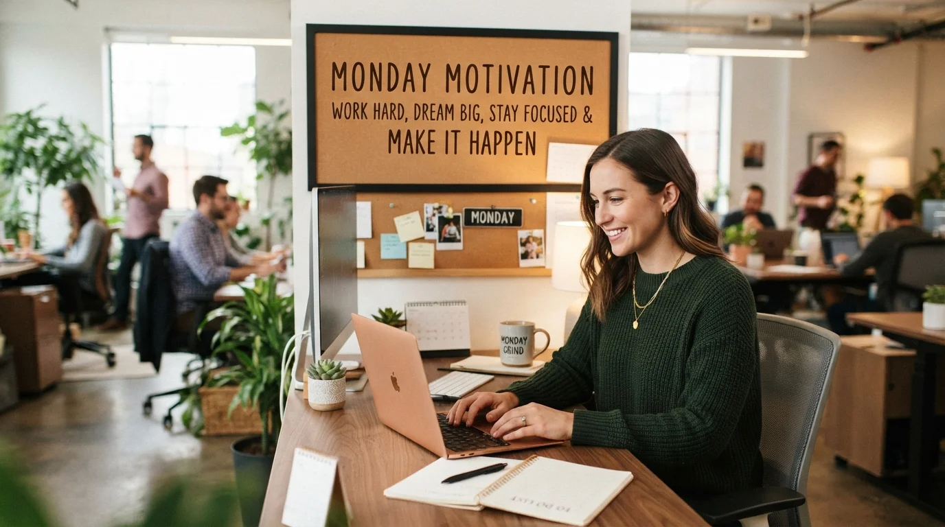 Monday Motivation Quotes for Work to Boost Your Week